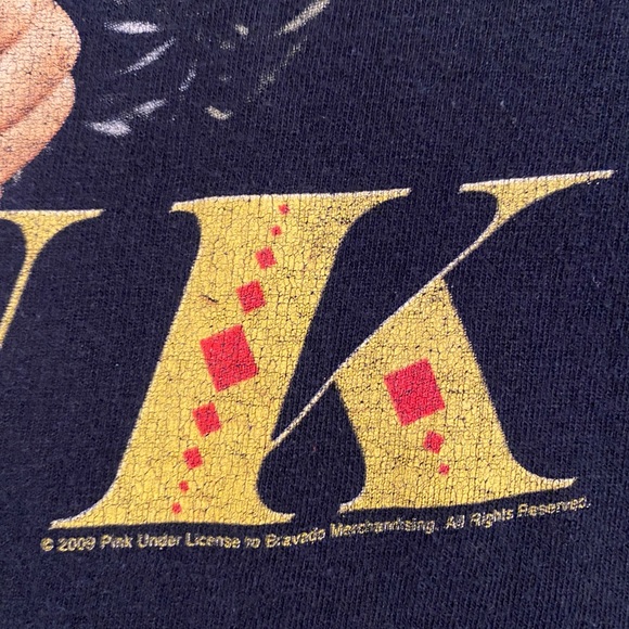 2009 PINK Funhouse Tour T Shirt - Picture 7 of 9